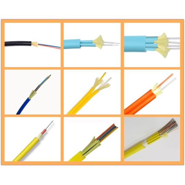 6 Core Indoor Breakout Fiber Optic Cable With 2.0mm Cable Inner