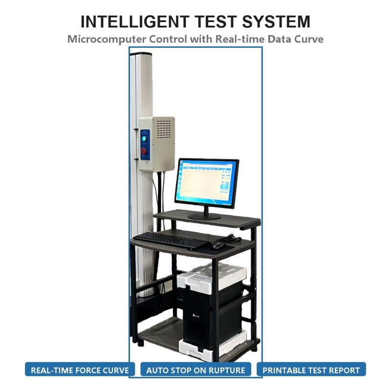 Corrugated Carton Compression Strength Tester Computer Control Box Pressure Testing Equipment