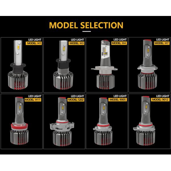 P4 H11 car led headlight 45W 8000lm