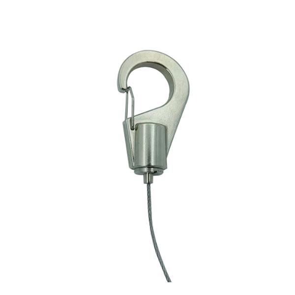 OEM Customized Cable Gripper With Spring Hook For Cable Suspension System