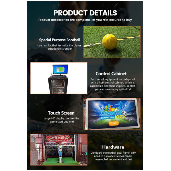Full Body Dynamic Limit Save Experience Automatic Goalkeeping Football Game
