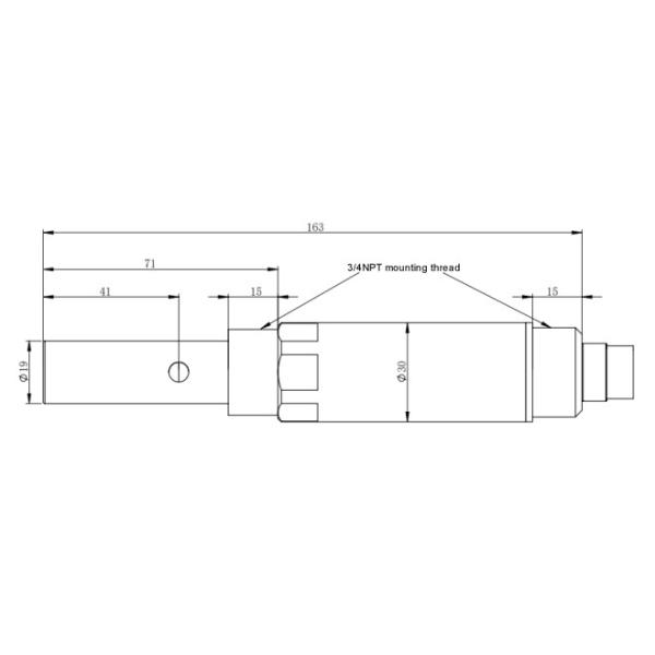 KWS-350 Digital Conductivity Sensor , Output method RS-485 (Modbus RTU)，Casing material POM