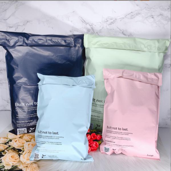 8 Colors Printing Biodegradable Poly Mailer For Environmentally-Friendly Shipping