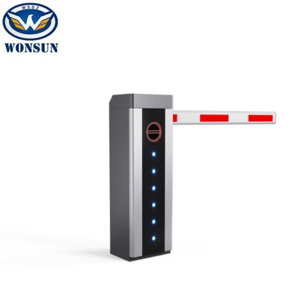 6th Generation DC Brushless Motor Traffic Barrier Gate Easily Interchangeable Arm Direction IP54 Protection Class