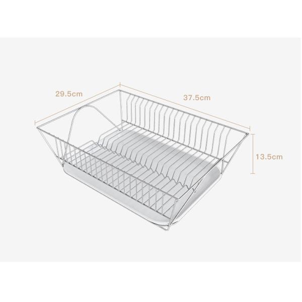 Single Layer Steel Kitchen Basket Rack