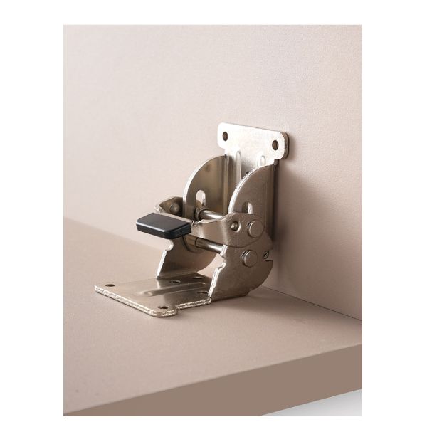 90° Self-locking Folding Hinge Thickened Hardware Accessory for Dining Table Chair Bed Leg Coffee Table Support