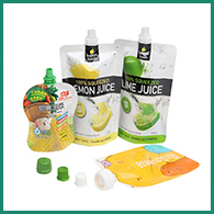 Customized Thickness Food Packaging Mylar Bag Ziplock Pouch Single Color Printing Plastic Packaging Bag Stand Up Pouch