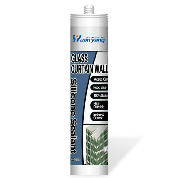 Double Components Clear Silicone Sealant For Glass 280ml