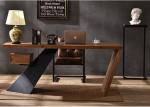 Classic Manager Office Furniture / Wood Office Desk For Senior Executives Office