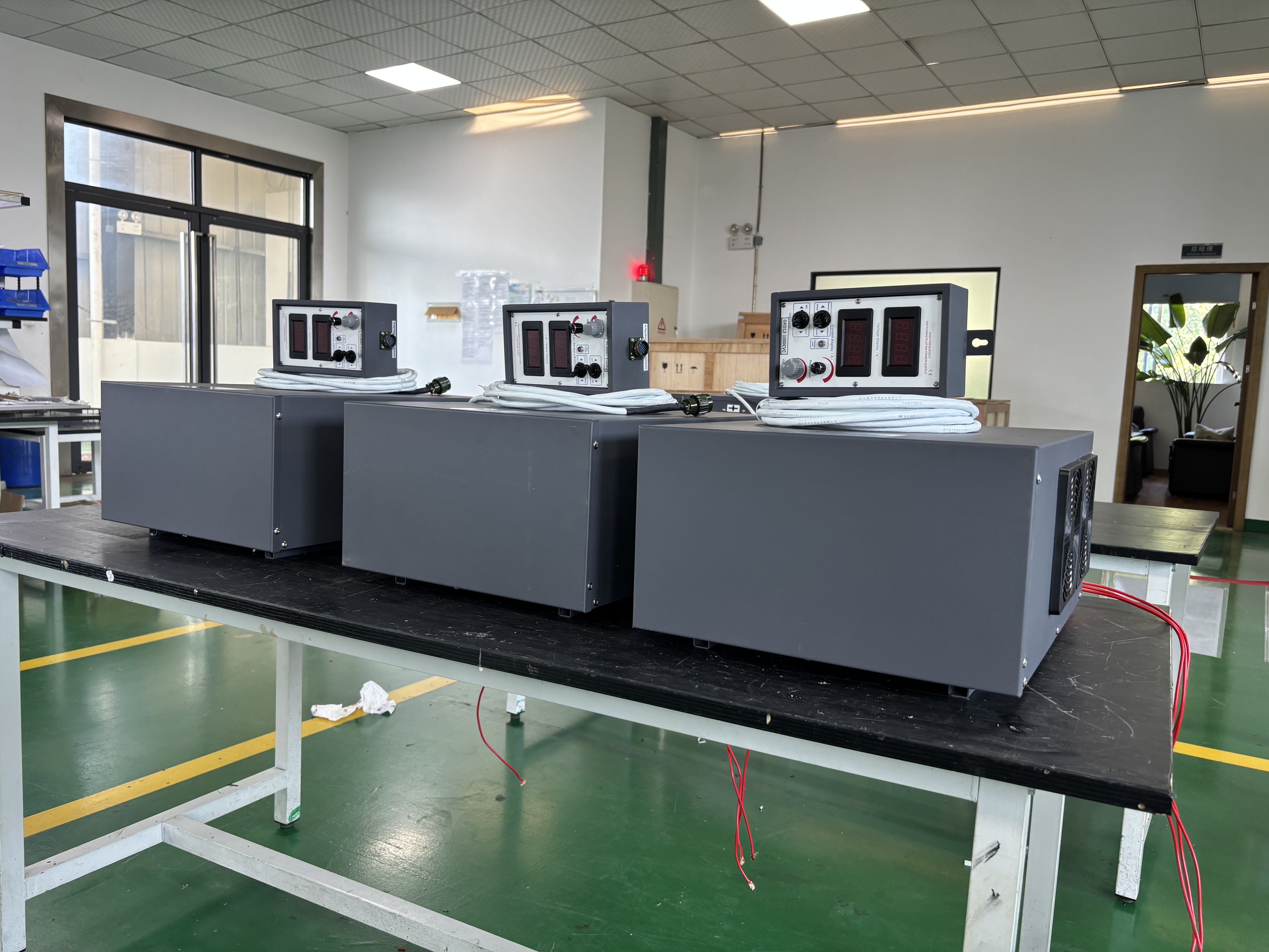 12V 1000A Industrial Electroplating Rectifier 380V Three Phase Air Cooled DC Power Supply
