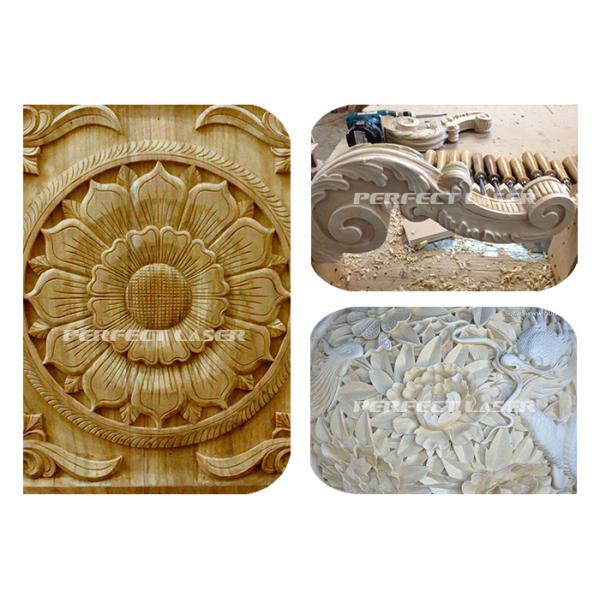 4 Axis CNC Router For 4D Engraving / CNC Router Machine