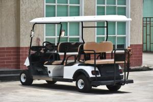 Quality Luxury Driving Cabin Club Car 6 Passenger Golf Cart With 2 External Rearview Mirrors for sale