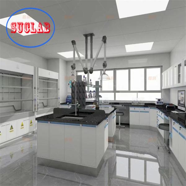 School Socket Multi - Functional Custom Lab Bench With Splash - Proof Box Safeguard Cover