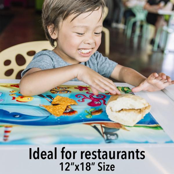 Disposable Placemats Table mat for Kids, Baby,