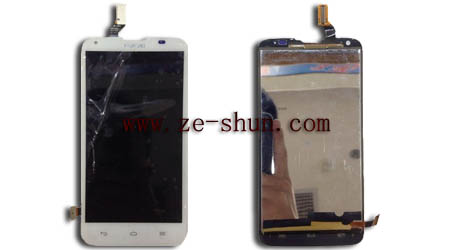 Cell Phone LCD Screen Replacement For Huawei A199 Complete White
