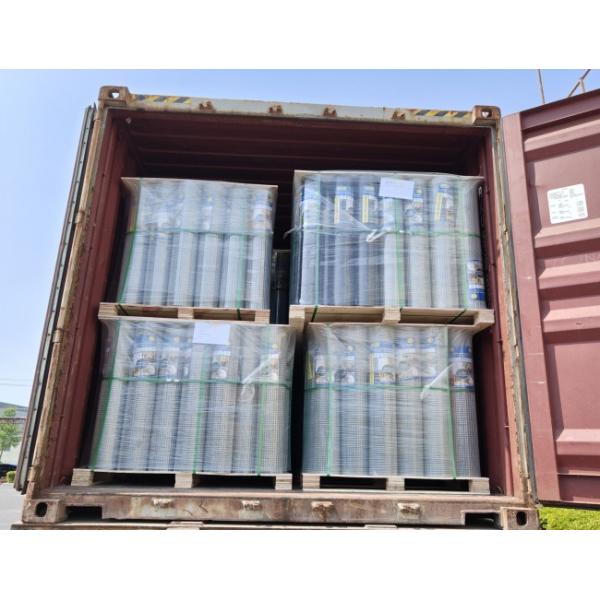Galvanized Welded Steel Wire Mesh Fence Panel With PVC Coating