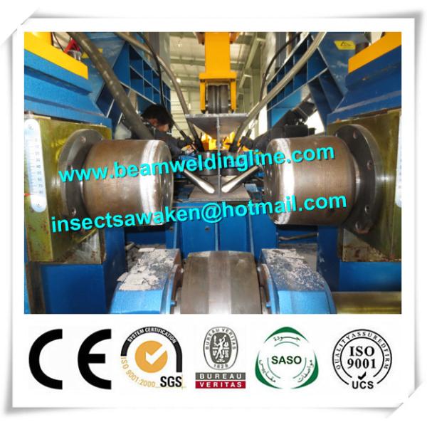 Automatic H Beam Assembling Machine , H Beam Straightening Machine CE / ISO