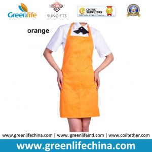 Custom cheap cooking kitchen apron for promtion and advertisment good gift for cooks chefs