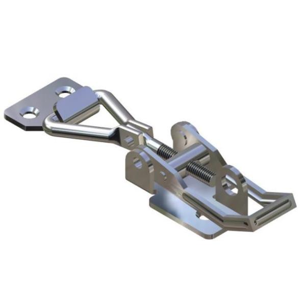SPCC Self Locking Toggle Latch Lock SUS304 SUS316 With Side Keyhole