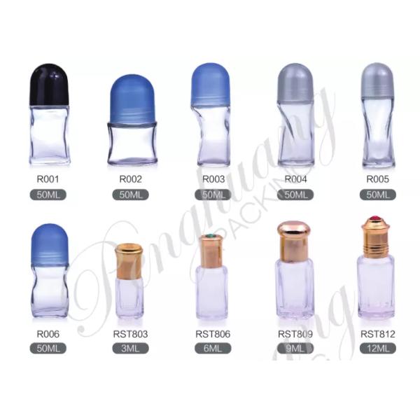 Mini Small 5ml Glass Roll On Bottles Refillable With Roller Ball
