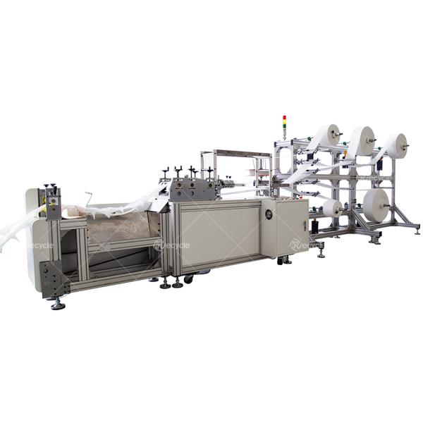 Semi Auto N95 Mask Machine KN95 Mask Blank Machine Nonwoven N95 Mask Making Machine For Children