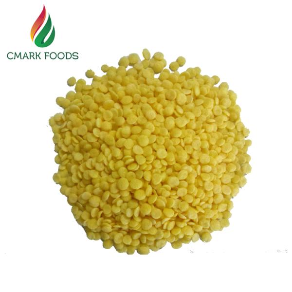 Close-up view of UFO puffed bread crumbs