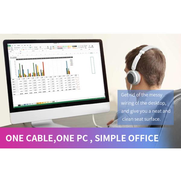 23.6 Inch Touch Screen AIO PC 8g RAM 480g SSD With Builtin Camera