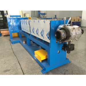Buy cheap 120 Power Cable Extrusion Machine / Industrial Extruder Machine Cable 4*16 4*35 from wholesalers