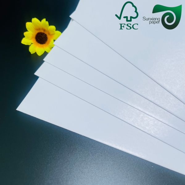 Buy FSC Certified Coated Gloss Digital Printing Paper 128gsm 150gsm Ideal For Menus  Promotional Materials at wholesale prices