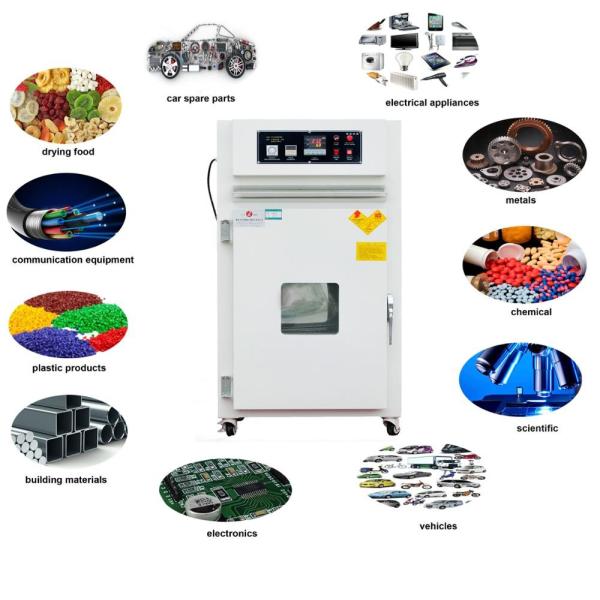 High Temperature Forced Air Circulation 200 Degree Electric Industrial Drying Oven 408L 800L 1000L