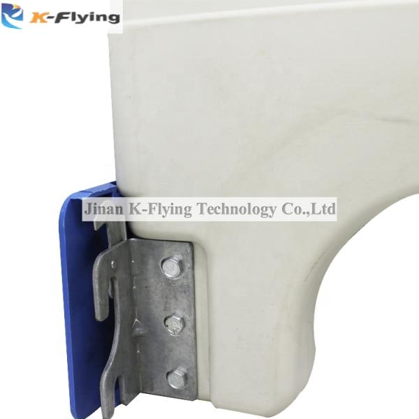 ABS Double Shake Two Function Elderly Patient Manual Nursing Bed