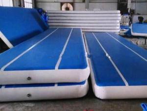 Quality Customized Inflatable Gymnastics Air Mat With Repair Kits Indoor Entertainment Air Track Mat for sale