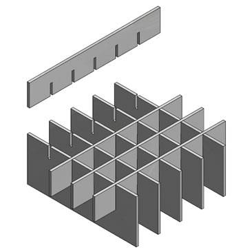 hot dip galvanized steel grating