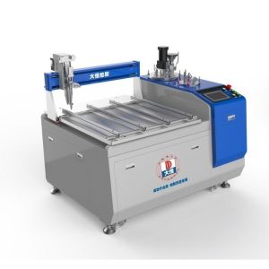 Liquid potting machine liquid dispensing machine two component dispensing