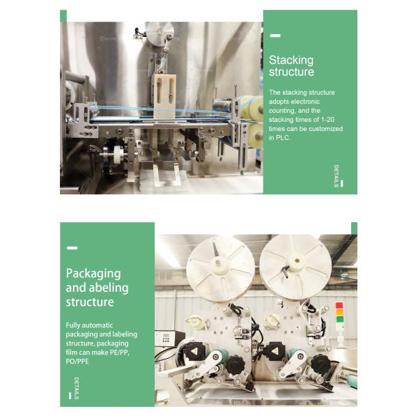 Suny Group Wet Tissue Wipe Packaging Machine Wet Wipes Making Machine