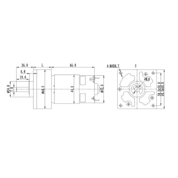Multi-metal Electric Tools Motor For Drip-proof Compatibility