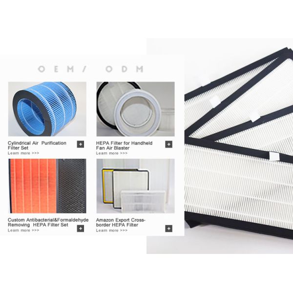 Customizable Size Activated Carbon HEPA Filter for Multi-Application Air Purifier Replacement