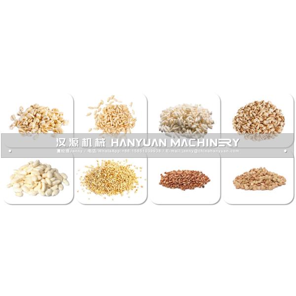 60kg/H Gas Heating Puffed Rice Making Machine 380V 220V Corn Puff Extruder Machine