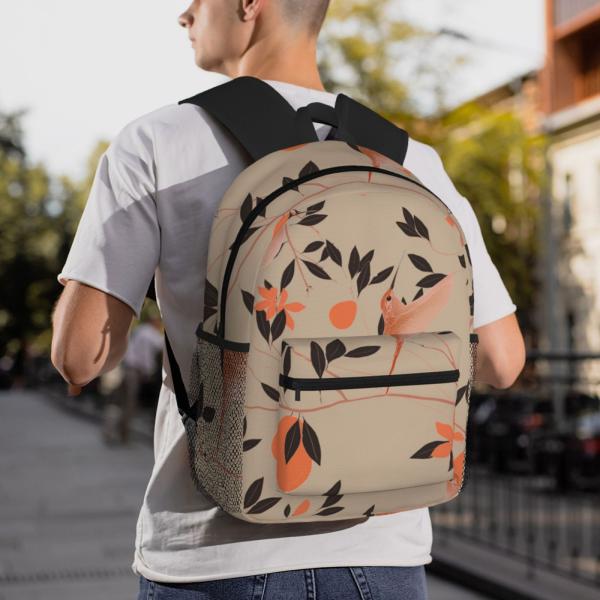 High School Bags Interior Compartment Backpack for Personalized School Essentials