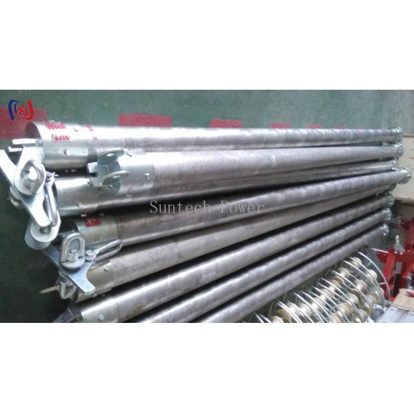High Strength Steel Tubular Gin Pole For Internal Suspension Lifting