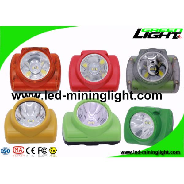 Customized Mining Hard Hat Lights 13000 Lux With Adjustable Stainless Steel Clip