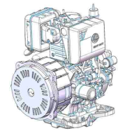 Alternator Efficiency Over 92% Kohler DC Generator Sets