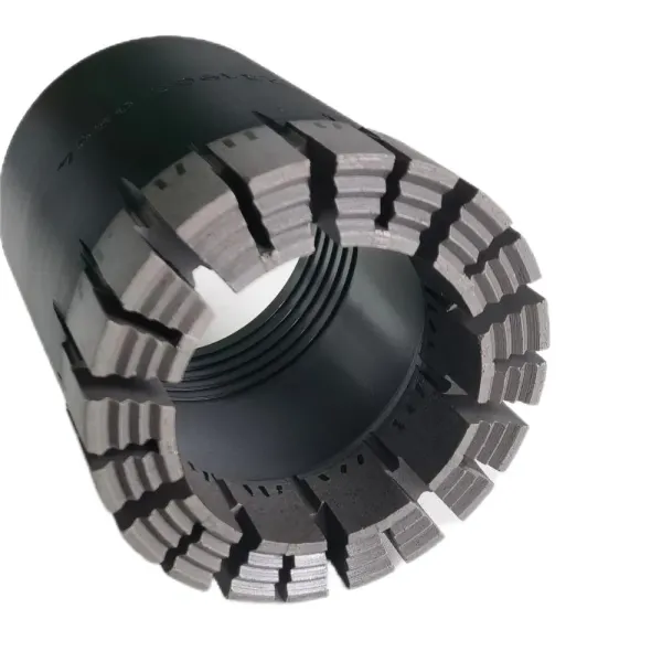 High Core Sample Retrieving Surface Set Core Diamond Bit for Wet Dry Drilling Conditions