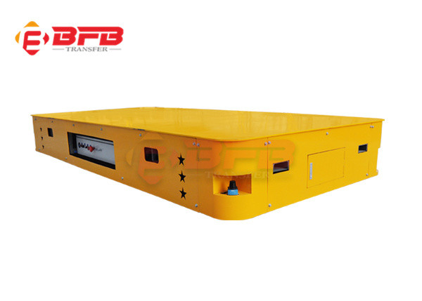 Steerable Tractor Trailer 16T Trackless Transfer Cart Wireless