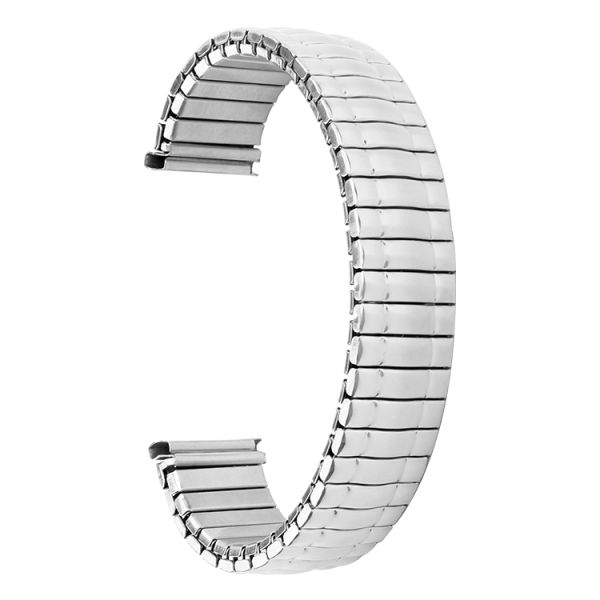 Executive Solid-Link Metal Watchband – Brushed & Polished