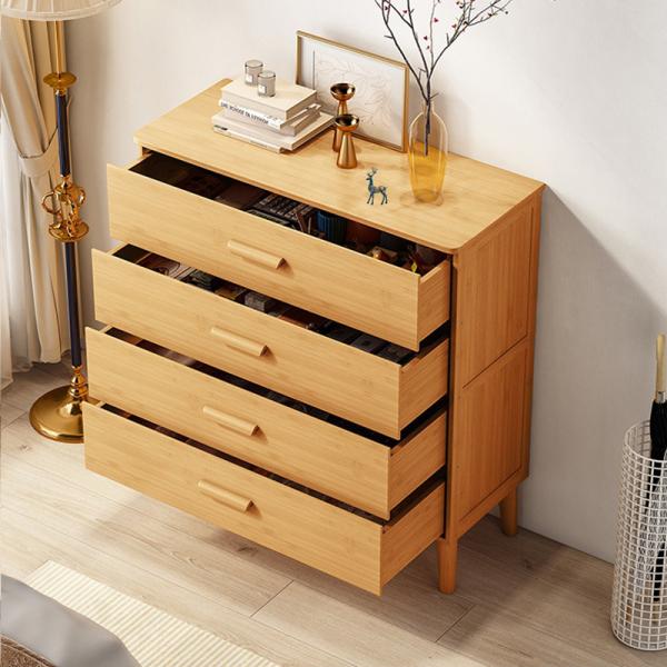 Nightstand with Drawers Modern End Table, Sofa Side Bedside for Small Space, Accent Storage Chest of
