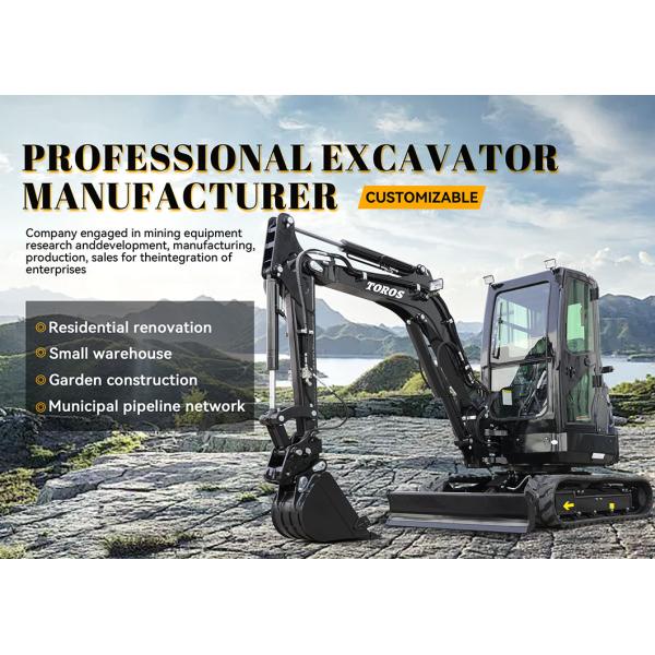 TE-35 Mini excavator 3.5 tons crawler mini excavator,Multifunctional and suitable for various environments