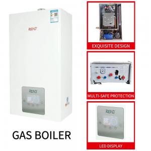 Quality Gold Shell Wall Mounted Gas Boilers Energy Saving Lpg Instant Hot Water System 32kw for sale