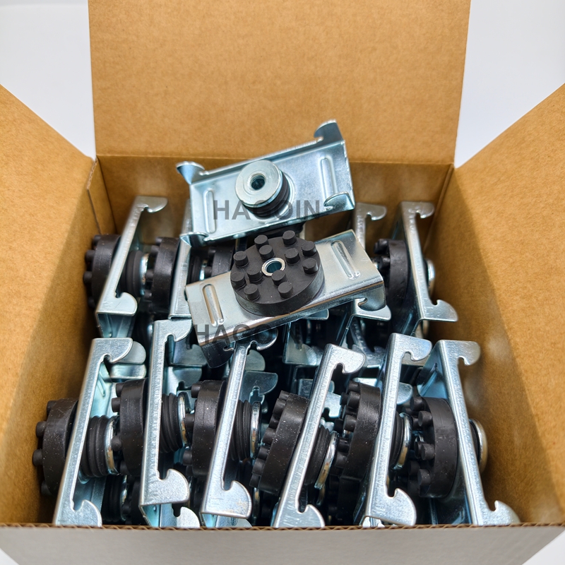 C Type Sound Isolation Resilient Clips Rustproof Drywall Decoupling Clips For Wood Stud