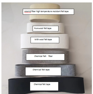 Circular Felt With Seamless Wool Bread Conveyor Belt